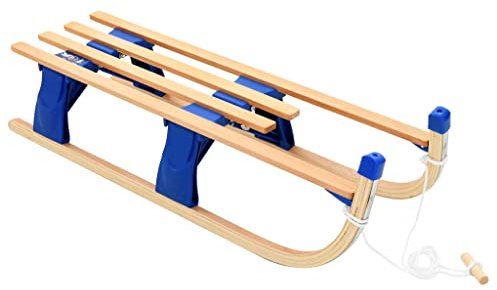 Sportartikel Klappschlitten Holz 110 cm