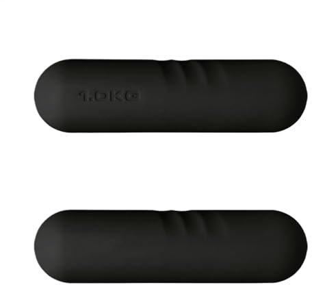 Silikon Hantel Hantelstange Home Fitness Ausrüstung 2 Stück Handgewichtsstange für Gym, Yoga, Pilates, Cardio, Krafttraining, Einstellbares Gewicht Hanteln für Frauen und Männer