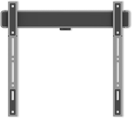 Vogel's TVM 5407 – Unsere Absolut Flachste TV-Wandhalterung für 32-77 Zoll TVs, Max 75 kg, Universelle Kompatibilität, TÜV-geprüft, Bis VESA 400x400, Wandabstand nur 1,5 cm