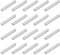 QUARKZMAN 120pz Spina Centraggio Perni 304 Acciaio Inossidabile M2 x 14mm Cilindrica Perno Supporto Mensole Perno Parallelo per Produzione Meccanica Industria Installazione Mobili, Argento