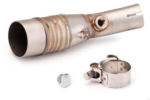 PPXDM Tuyau de raccordement d'échappement Tuyau D'échappement À Liaison Centrale Adapté À Tous Les Silencieux D'échappement 51mm, pour Y&amaha X Max 300 XMAX300 Xmax 250 XMAX250 2017 – 2023