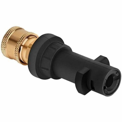 GAOHOU Adaptateur de pistolet de nettoyeur haute pression à raccord rapide de 6,35 mm compatible avec Karcher K2 K3 K4 K5 K6 K7