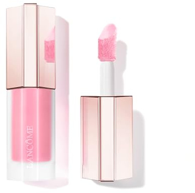 Lancôme Skin Idôle Juicy Liquid Blush, Up to 12HR Radiant Colour, Serum-Infused with Niacinamide & Vitamin E, Skin Hydrating, Blendable & Long-lasting, 9ml