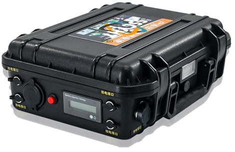 SSCYHT 12v80ah, 12V 20Ah 30Ah 60Ah 80Ah 100Ah Lithium-Batterie für den Außenbereich für Fischfinder/Unterwasser-Lockbeleuchtung, Ersatzakku