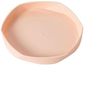 changgengyi Pflanzschale Blumentopf-Untertasse im nordischen Stil, modische Pflanzschale, Tropfschale(Pink,M)