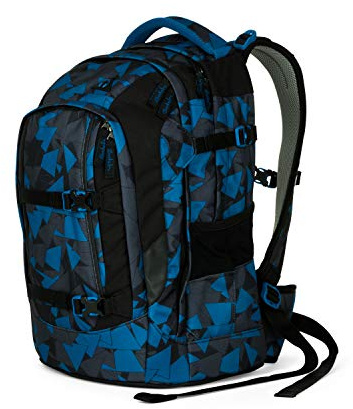 Satch Uni Schulrucksack, blau, SAT-SIN-002-9D6