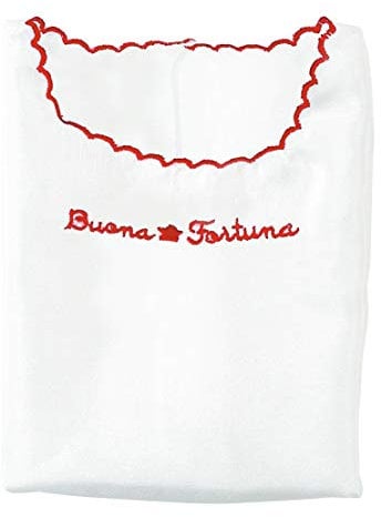 Andy & Helen Camicino della fortuna Seta, Bianco/Rosso