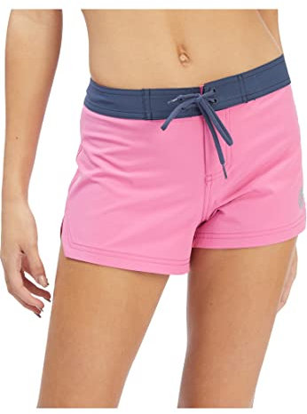 Roxy Short de Bain to Dye 17,8 cm Combinaison modèle Court, Goyave Rose, S Femme