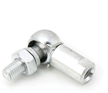 Ocobudbxw Gelenklager M5/M6/M8/M10/M12 Flexibles Rechtshänder, Kugellager aus Karbonstahl