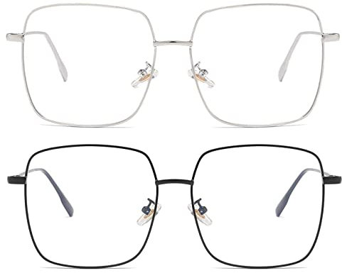 Dollger Blue Light Blocking Glasses women Anti Glare UV Filter Computer Gaming Glasses Retro square Eyeglasses Matalframe