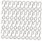 Beatifufu 50pcs Car Seat Covers Hooks Durable Iron S Hooks for Easy Installation of Auto Seat Covers Universal Fit
