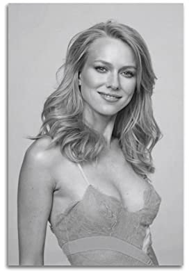TeDe Naomi Watts Poster, dekoratives Gemälde, Druck, Leinwand, Wandkunst, Wohnzimmer, Schlafzimmer, Poster, Gemälde, 60 x 90 cm, ungerahmt, Stil 3