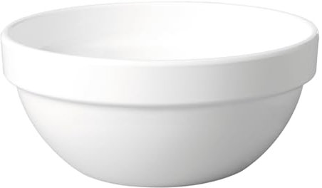 APS 79020 Schale FRIENDLY BOWL Ø 10 cm, Höhe 4,5 cm, 0,15 Liter, weiß, hergestellt aus gebrauchtem Plastik, Made in Germany
