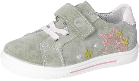 RICOSTA Mädchen Low-Top Sneaker Irina, Kinder Halbschuhe, Weite: Mittel, lose Einlage, Strassenschuhe, Sportschuhe, Turnschuhe, eukalyptus (530), 29 EU