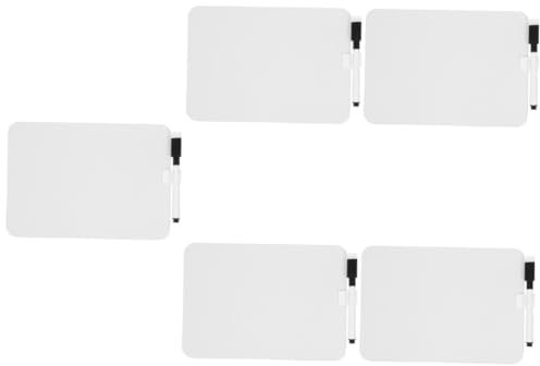 COHEALI 5 Sätze wiederbeschreibbares kleines Whiteboard Zeichenblock für Kinder kleine Whiteboards für Studenten kinder schreibtafel schreib tablet kinder Whiteboard-Kinder Kindertafel a4