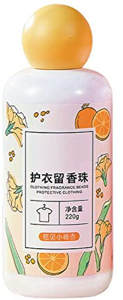Perlas de lavandería de 220 g, botella duradera para eliminar olores para lavadora, ropa, suministro de detergente limpio, perlas de lavandería