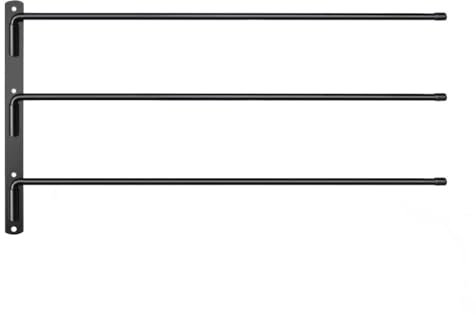Generisch Satteldeckenständer, Pferdedeckenhalter, Schwingdeckenständer, Um 180 Grad ausschwenkbare Schabrackenhalter-Befestigung, Pferdedecken-Stallzubehör-Halter für Sattel