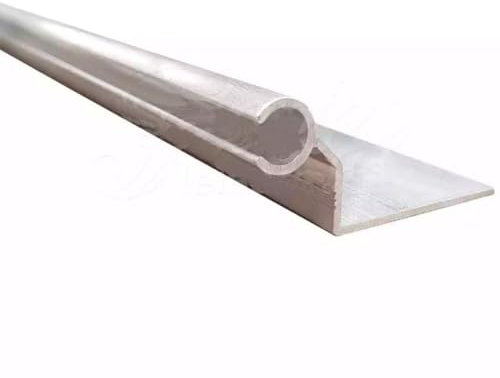 JUTTAUTO Canale a C per tenda da sole per roulotte e camper, in alluminio leggero, per collegare tettoie o tende da sole a camper, roulotte, barche, 6 x 55 cm