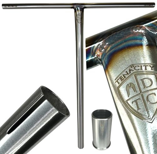 Ethic DTC Tenacity V2 Stunt Scooter Stahl Lenker HIC/SCS I Trick Tret Roller I Bar I Lenkerstange (Raw 72cm)