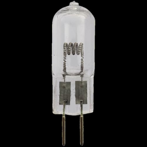 UGEFKMQ Kapsel Lampe G6.35 12V 20W 35W 50W 75W 100W GY6.35 Halogenlampe Klare Kapsel GY6.35 Bi-pin Glühbirne warmweiß 100W 5Pc