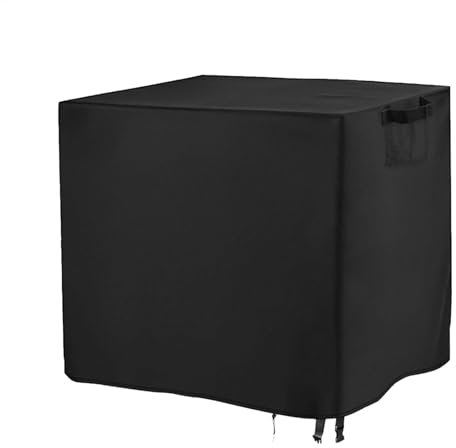 Uonguon Waterproof Plant Box Cover, Winter Garden Bed Cover, Raised Garden Bed Winter Cover, Drawstring Flower Box Cover for Freeze Protection, Cold Weather Protection for Backyard Gardens