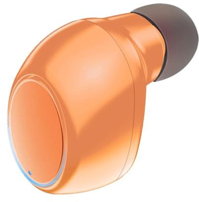 Ynnhik True Wireless Kopfhörer, unsichtbarer Ohrhörer - Einzelner Ohrhörer für das Linke oder rechte Ohr | Winziger Ohrhörer mit Geräuschreduzierung und ergonomischem Design