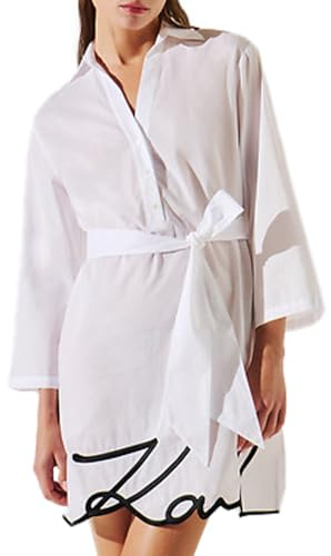Karl Lagerfeld Damen Karl DNA Signature Beach Dress