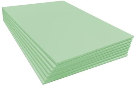 Styrodur 5mm x 21,0cm x 29,7cm 7 Platten A4 zum Basteln und Modellbau Landschaftsbau Architekturelemente Architekturmodellbau Architekturbedarf Architekturzubehör Eisenbahnzubehör Modellbauplatten