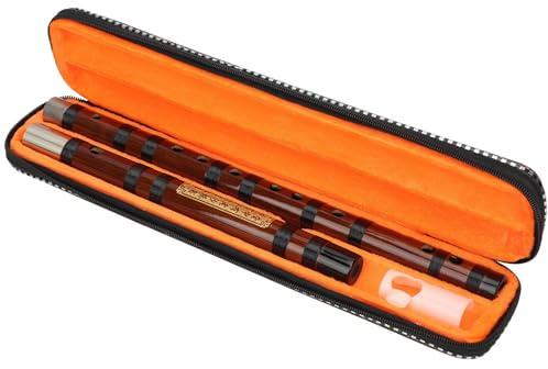 Bambu Flöjt Dkey Bokstäver Kropp Torrmaterial Dizi Kit Traditionellt Vindinstrument för Nybörjare