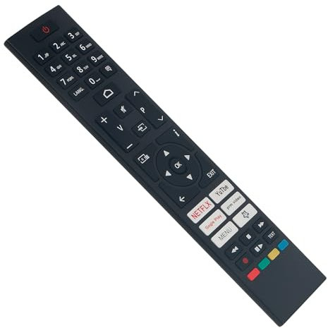 RC45157/30109080 RM-C3607 CT-8564 Telecomando sostitutivo - VINABTY compatibile con telecomando per TV Smart Toshiba JVC Daewoo Hitachi RC45157 32LA3E63DAZ LT-39VAH3055 LT-43VAF3055 LT-43VA3305I