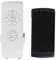 Dcluluwe Kit de Control Remoto para Ventilador de Techo, Control Remoto Universal de TamañO PequeñO para Ventiladores de Techo, Control InaláMbrico de Velocidad, Luz y TemporizacióN