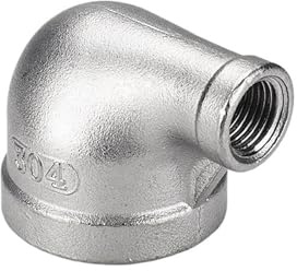 304 Edelstahl-Gewinderohrbogen G1, reduzierende Sanitärverbindung(G11/2*G11/4)