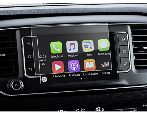 LFOTPP C4 / C4 Picasso/Grand C4 Picasso 7 Zoll Navigation Panzerglas Schutzfolie, Auto Zubehör GPS Navi Radio Displayschutzfolie