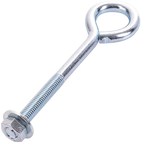 5X Large Eye Bolts with Nuts & Washers | M10 X 150mm