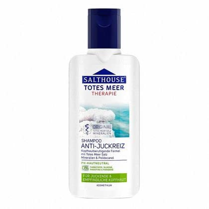 Totes Meer Therapie Anti-Juckreiz Shampoo Sparset 2x250ml. Milde Wirkformel mit Polidocanol lindert Juckreiz und wirkt wohltuend bei irritierter Kopfhaut.