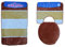 Anka Textil Badgarnitur 3-Teilig Badmatte Bad Set 85x55cm Hänge WC Streifen mit Ausschnitt (Terracotta)