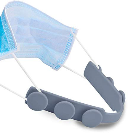 PAPIEEED Maskenbandverlängerung, Anti-Straff-Maskenhalter, Haken, Ohrbügel, Zubehör, Ohrgriffverlängerung, Maske, Schnalle, Ohrenschmerzen, lindert Farbe zufällig