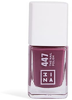 3INA MAKEUP - The Nail Polish 447 - Viola Chiaro - Colore Lucido e Liscio- Lunga Tenuta - Asciugatura Rapida - Facile da Applicare - Senza Parabeni - Vegan - Cruelty Free