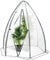 WOLTU Serre de Jardin, Serre d'Hivernage pour Plantes Demi-translucide en PE 130g/m2, Imperméable, Résistante à la Pluie et à la Neige, 160x180cm, Blanc
