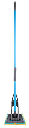Minky Reflex Sponge Mop with Refill, Blue, Powerful Wringing Action