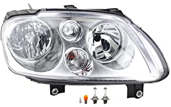 Johns, Scheinwerfer Halogen passend für VW Touran 1T 02/2003-10/06 Rechts Leuchtmittel
