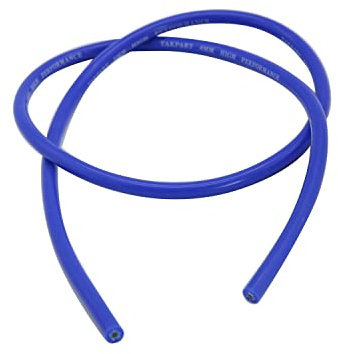 1 PC SHLPDFM Blue Colour Spark Ignition Cable 8mm Silicone Carbon Core 1 Meter ignition coil Lead Wire