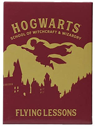 Half Moon Bay - Harry Potter Magnet - Flying Lessons - Fridge Magnet - Harry Potter Accessories