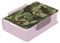 ODAWA Dinosaurier Camouflage Lunchboxen mit drei Fächern, Lunchbox für Erwachsene und Kinder