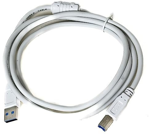Cable de datos USB genérico compatible con la impresora Canon PIXMA TS3350 multifunción Wi-Fi