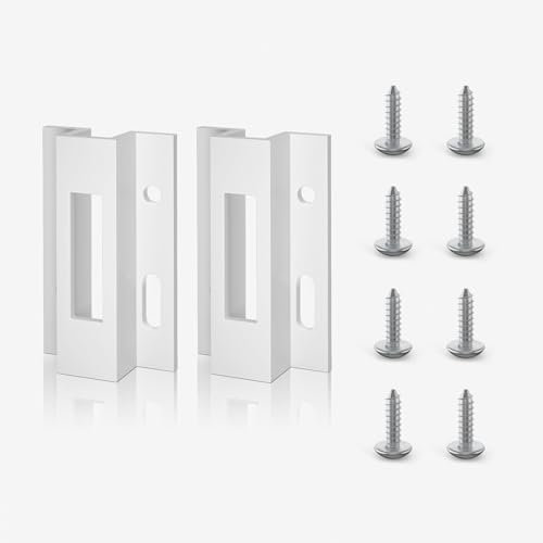 Sliding Door Keeper for Hook Style Latch, Extruded Aluminum Sliding Door Latch fit Micron 1200 Series Viking Doors - 2 Pack