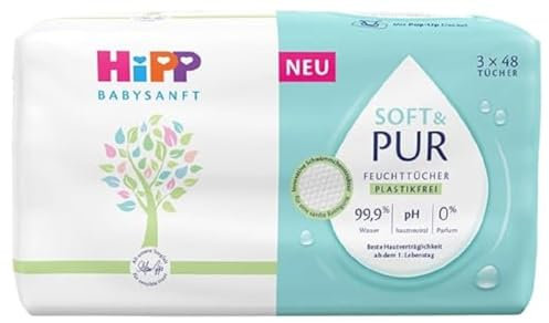 Babysanft Feuchttücher Soft und Pur 3x48 Stuck