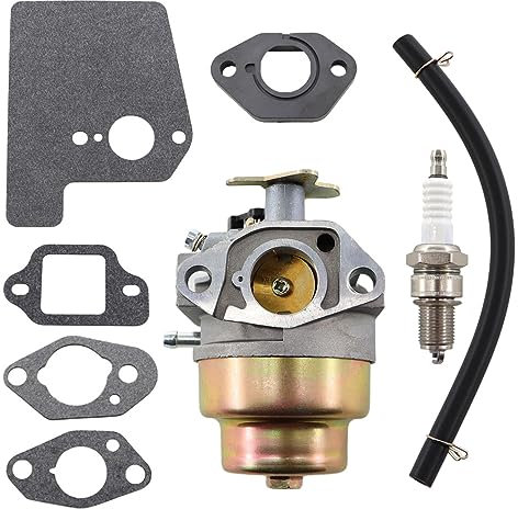 MCHNIC Carburatore con guarnizione per Honda HRX 426 QX, HRB476C QXE, HRX426 RXE, HRX476C-QX, HRB536C HXE, HRX 426 SX, HRX 476 HX, HRX 476 SX, HRB476C-HXE tosaerba