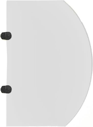 Urinal-Trennwand, Toiletten-Trennwand, Sichtschutz für Kinder im Cartoon-Stil, Urinal-Trennwand, Toiletten-Schutzwand, Trennwand für Schulen/Kindergärten (Farbe: Cremefarben, Größe