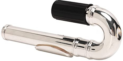 Flöte Gebogenes Kopfgelenk, Metall-Ersatzmundstück, Universelle Passform, Metall-Holzblasinstrumentenzubehör für Kinder